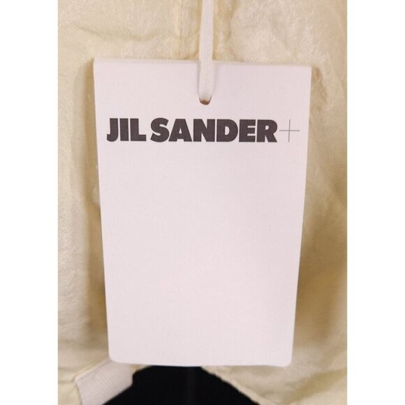 Jil Sander Padded Silk Shirt in Yellow 46 S Mens - Picture 8 of 15